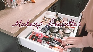 Decluttering My Makeup PART 1 | lipsticks/foundations
