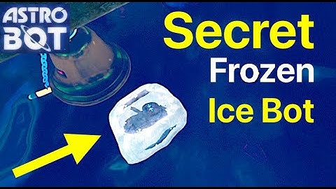 Astro Bot: Secret Frozen Ice Bot (Rocket Pull Power!)