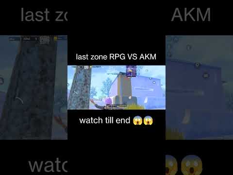 Last zone fight RPG VS AKM 😱😱😱
