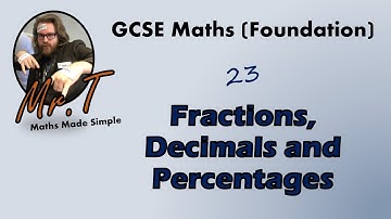 Fractions, Decimals and Percentages | GCSE Maths (Foundation)