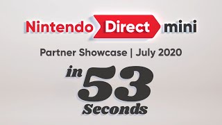 Nintendo Direct Mini: Partner Showcase in 53 Seconds