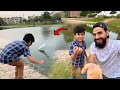 Fishes ko khana khilaney agae  mustafa hanif vlogs
