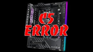 [SOLVED] Asus Q-CODE Error Code C5 Memory Issue New Build x670e