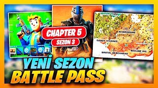 Yeni̇ Chapter 5 Sezon 3 Savaş Bi̇leti̇ Geldi̇ Fortnite Battle Royale Toz Duman Sezonu