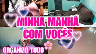 🏡❤️ORGANIZEI MINHA CASA TODA COM VOCÊS 🏡❤️FIZ UM CAFEZINHO DELICIOSO ❤️#faxina