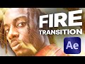 This Insane Fire Transition Will Transform Your Edits - After Effects Tutorial