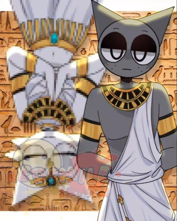 Egyptian trend🏜️//[Wenda x Gray]:🩶🤍//#alightmotion #animation #sprunki #trend