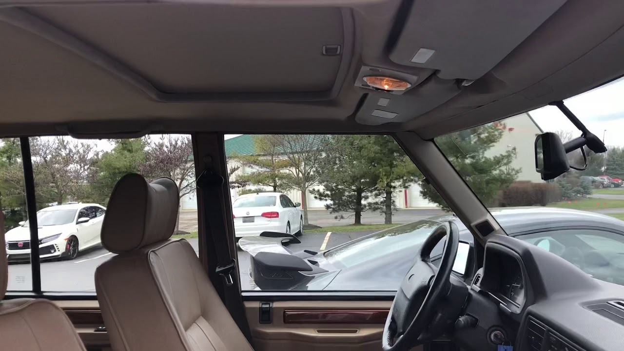 1995 Range Rover Classic Interior Youtube