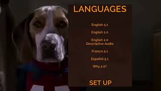 Disney Pixar Underdog 2014 Dvd Menu Walkthrough