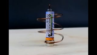 طريقة صنع محرك كهربائي بسيط