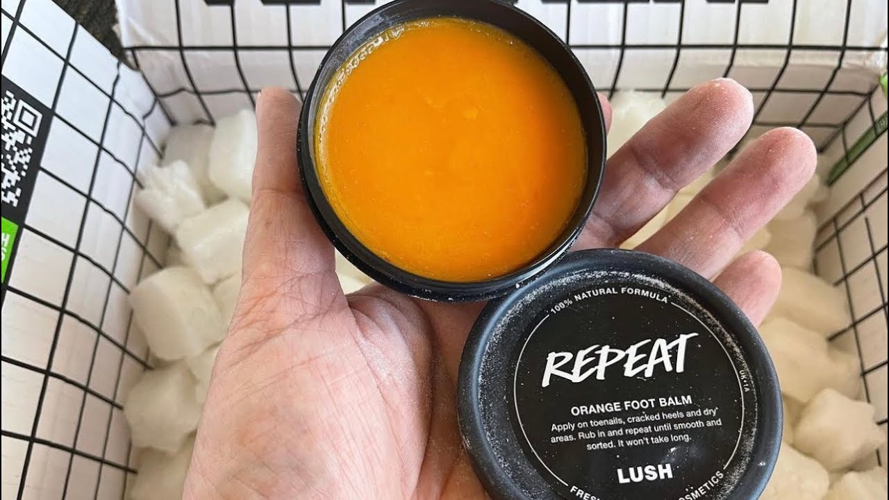 Lush ‘Repeat’ foot balm New April 2021 YouTube
