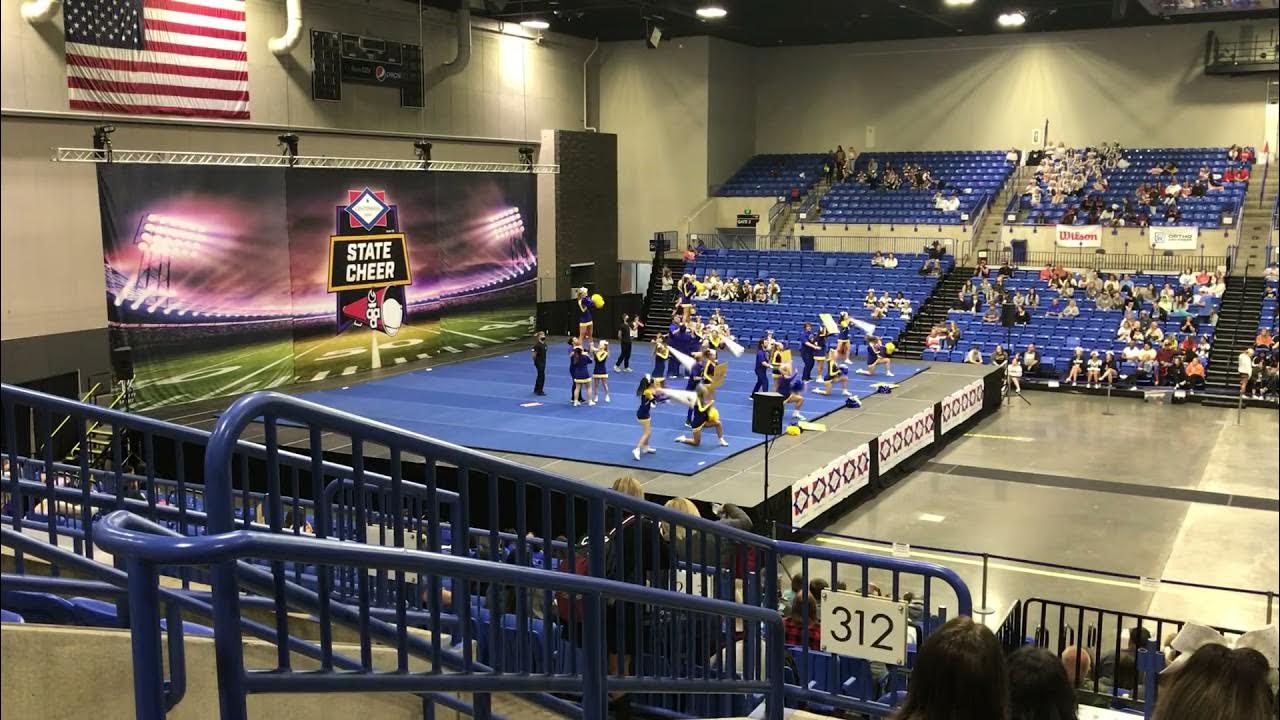 Cedarville High School Arkansas State Cheer Competition 2021 (14A