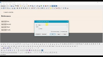 Important Notes on Manual Bibliography in LyX (Key ID Referencing)
