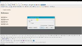 Important Notes on Manual Bibliography in LyX (Key ID Referencing)