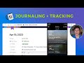 Notion for journaling  tracking