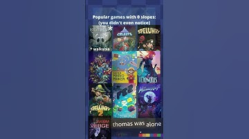 Why do so Many Games Have 0 Slopes?