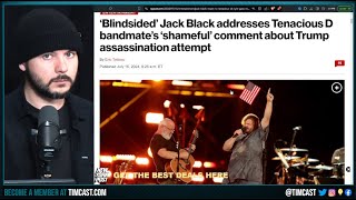 Jack Black CANCELS Tour After Bandmate Calls For Trump's Assassination, Trump SURGES | TimcastNews