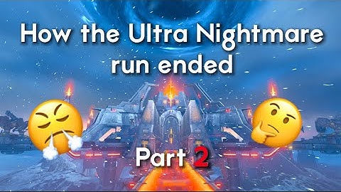 How the Ultra Nightmare run ended (part 2)