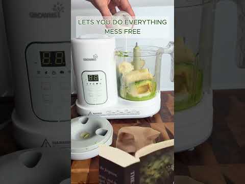 How to Make Baby Puree with Our Baby Food Maker grownsy babymusthavesfoodprocessor
