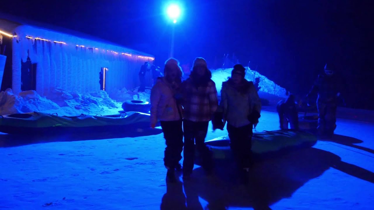 Cosmic Snow Tubing at Mt Hood Skibowl YouTube