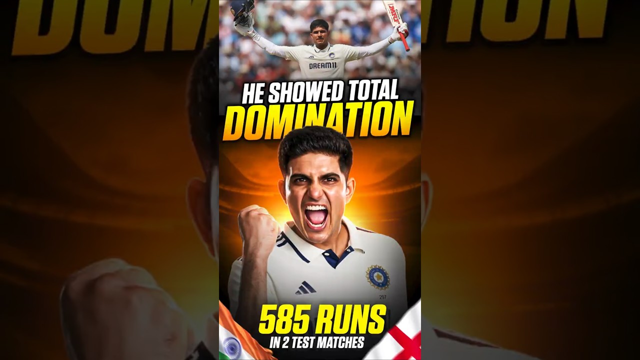 Shubman Gill Silences Trolls with Record-Breaking Runs in England!🔥 #shubmangill #testcricket