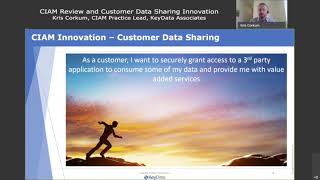 CIAM Powered Retail Innovation and Open Banking with Kris Corkum, CIAM Practices Lead, KeyData