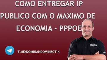 COMO ENTREGAR IP PUBLICO VIA PPPOE TENDO APENAS UM /30 - MIKROTIK LEONARDO VIEIRA