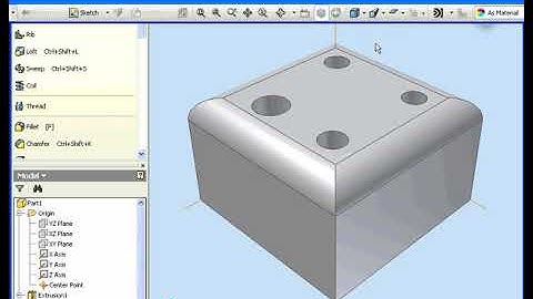 08 Appearance Control - Part Design - Autodesk Inventor Tutorial