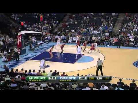 milwaukee-bucks-@-charlotte-bobcats-first-half-highlights-13.04.13-nba-highlights-2013