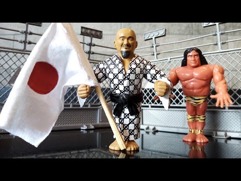 NEW REVEAL! WWE Glory years Mr Fuji manager of Yokozuna custom retro WWF  Hasbro figure using Samu - YouTube