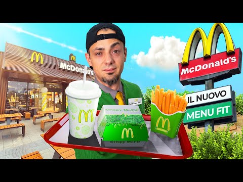 I'M TRYING THE NEW MC DONALD'S MC FIT MENU