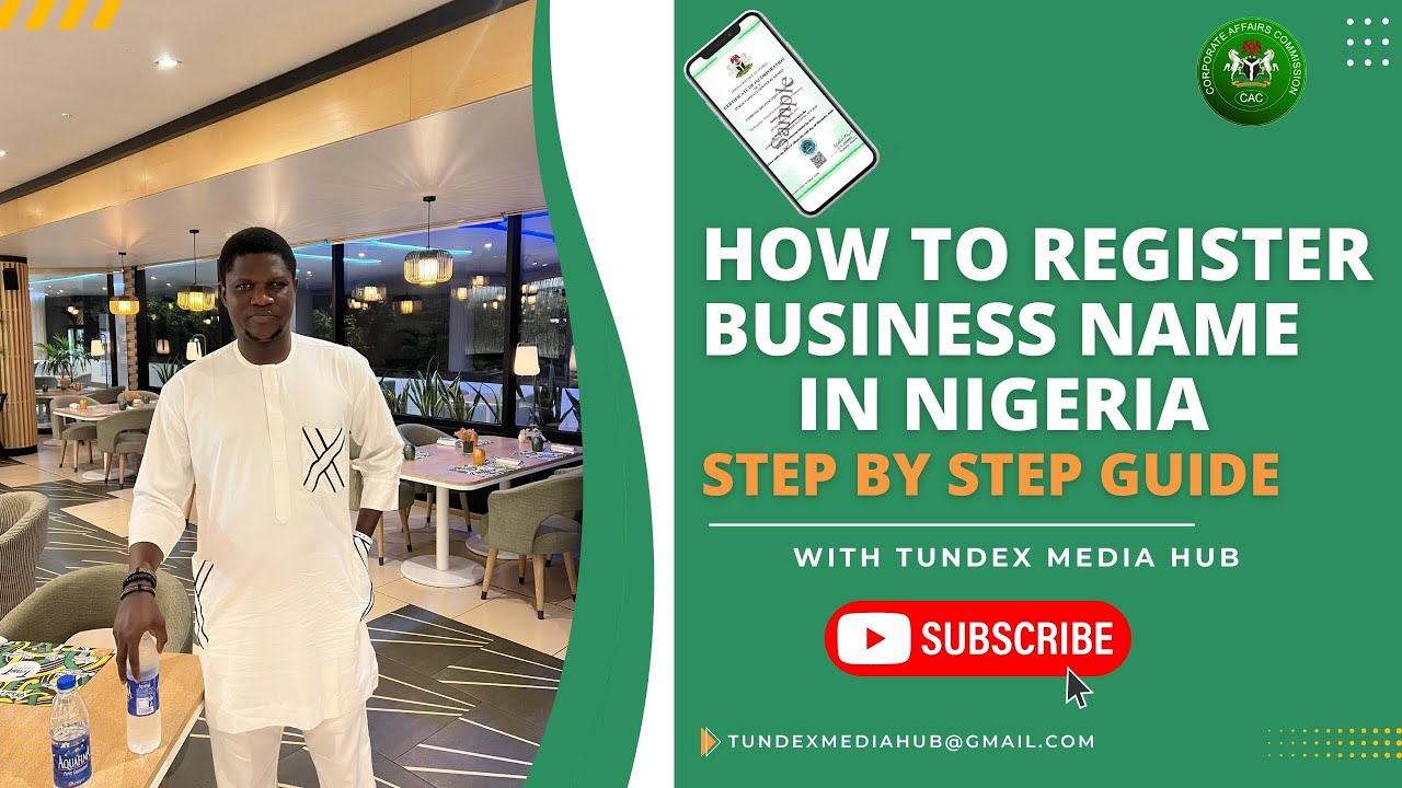 How to Register A Business Name with CAC Account Creating & Name