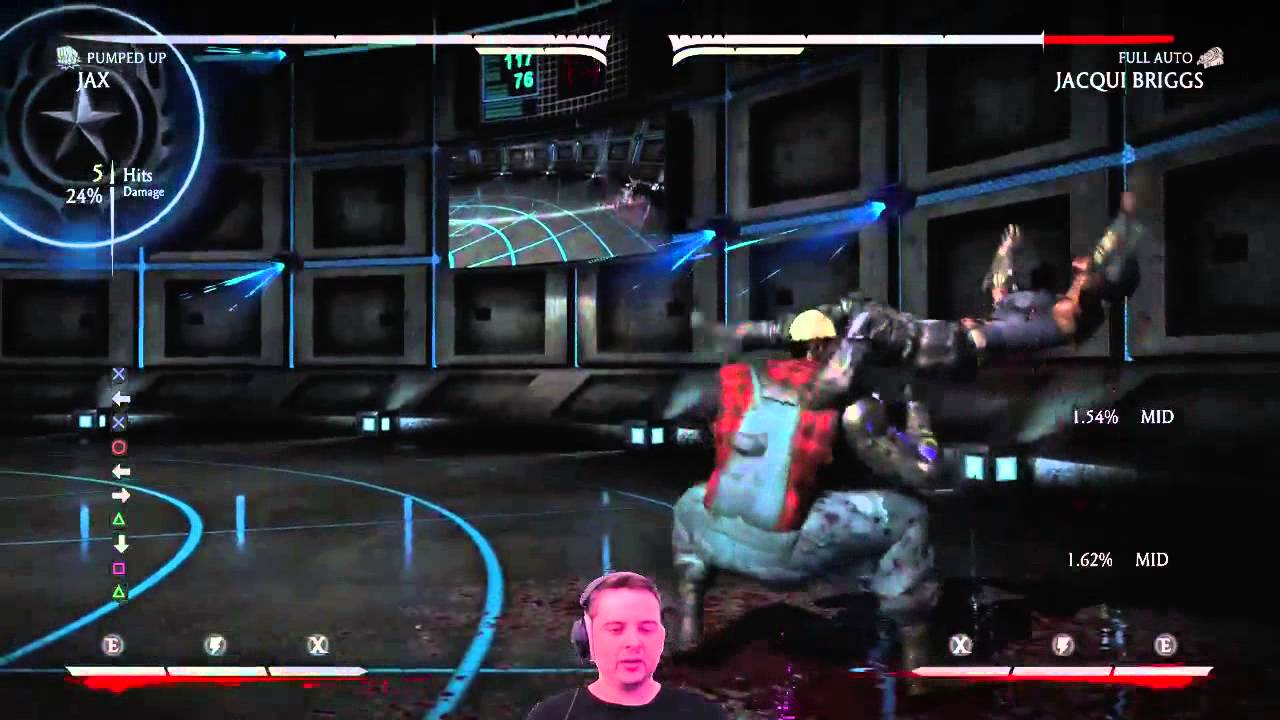 Mortal Kombat X The Ultimate Jax Guide (Pumped Up) Part 3 Combos YouTube