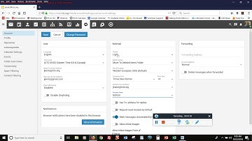 SmarterMail 16 Display Settings