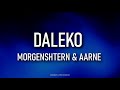 MORGENSHTERN Aarne DALEKO Lyrics Текст песни mp3