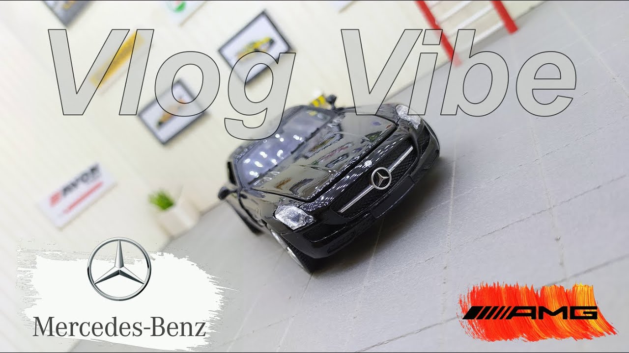 Mercedes Benz AMG SLS Diecast/Alloy Model Car || Scale 