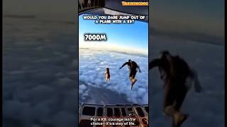 Would you dare to skydive with a fearless K9? #dog #k9 #puppy #dogtraining #belgianmalinois
