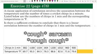Chapter 10 - Correlation & Regression