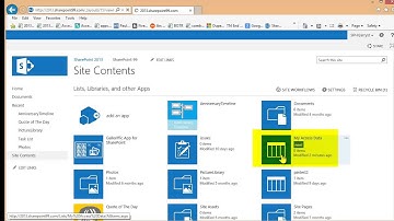 Creating a SharePoint 2013 List from Access 2013