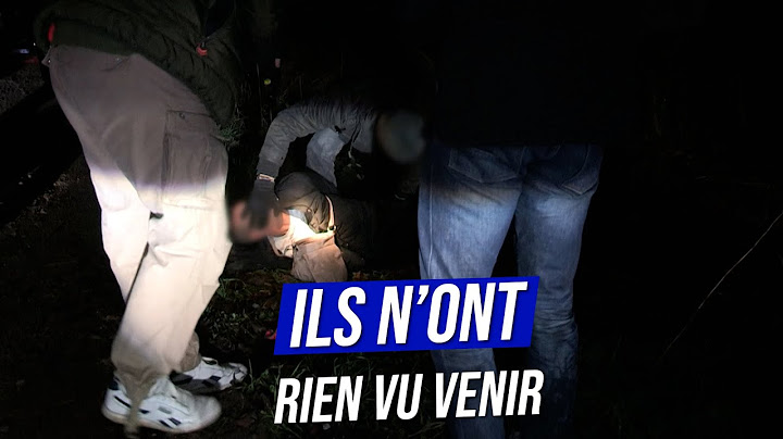 Des cambrioleurs pris en flagrant délit par le GIGN