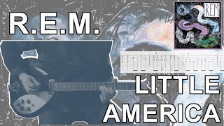 Little America by R.E.M. | Guitar Cover | Tab | Lesson