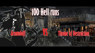 Diablo 2: 100 Hell runs - Throne of Destruction