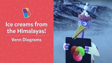 Ice creams from the Himalayas! | Venn Diagrams | BEL - Math | K3