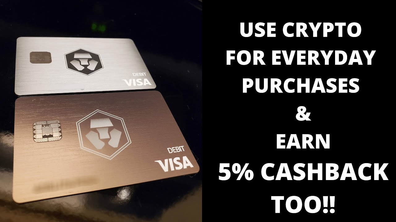 Crypto.com Card & Earning 5% on every transaction!