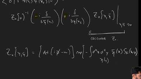QFT2 Lecture 5e: Fermions in path integrals