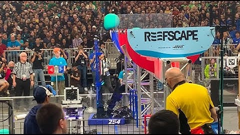 FRC 254 The Cheesy Poofs Clean Robot Video - FRC Worlds Milstein F1