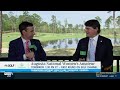 Founder and CEO Blake Walker Interviews With the Golf Channel at Champions Retreat During ANWA