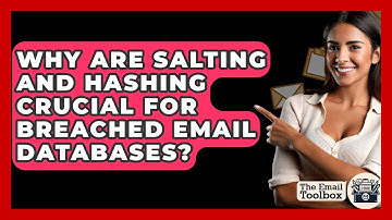 Why Are Salting And Hashing Crucial For Breached Email Databases? - TheEmailToolbox.com