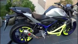 Test knalpot full system Yamaha MT-25