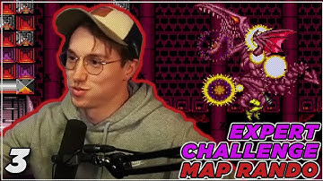 Expert Challenge Map Rando v3 | Super Metroid | FINALE